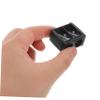 Baluue 5pcs Dual Manual Pencil Sharpener for Eyeliner Lipliner and Cosmetic Pencils Portable for Go Makeup Application view 3