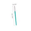 Baluue 50pcs Disposable Eyelash Wands Portable Nylon Brushes for Eyelash Extensions Makeup Soft Eyebrow Comb Tools for -ups Deep Green Handle for Travel Daily Use view 2
