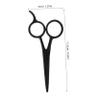 HAPINARY 2pcs Stainless Steel Beard Scissors Set for Men Precision Trimming Scissors for Beard Eyebrow and Facial Hair Grooming Portable Lightweight Design Finish view 2