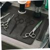 HAPINARY 2pcs Stainless Steel Beard Scissors Set for Men Precision Trimming Scissors for Beard Eyebrow and Facial Hair Grooming Portable Lightweight Design Finish view 4
