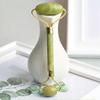 10Pcs Natural Serpentine Jade Crystal Facial Massager Roller Beauty Tool view 2