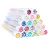20 Sets Mascara Wand Tube Set Eyelash Spoolies Diamond Mascara BrushesBrush Makeup Tool Applicator Eyelash Brush Tubes Makeup Brush (Diamond-2-MlX) view 1