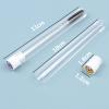 20 Sets Mascara Wand Tube Set Eyelash Spoolies Diamond Mascara BrushesBrush Makeup Tool Applicator Eyelash Brush Tubes Makeup Brush (Diamond-2-MlX) view 3
