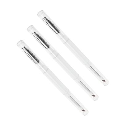Didiseaon Professional Double-ended Set Makeup Brush for Eyebrow Lash Concealer Flat Brush Spiral Brow Mascara Compact