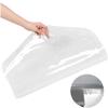 Ipetboom Waterproof Pad for Salon Chairs and Shampoo Beds Transparent Anti-Slip PVC Cover Protector 23.62 X 19.69 Inches Water Barrier for Spa and Beauty Equipment view 4