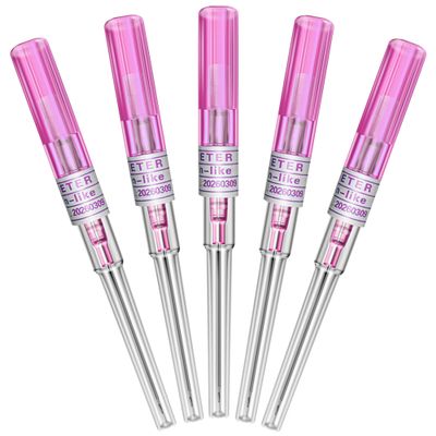 Catheter Piercing Needles - Autdor 5Pcs Catheter Needles 20 Gauge IV Catheter Needles Ear Nose Piercing Needles Stainless Steel Hollow Needles for Ear Nose Lip Tongue Belly Cartilage Piercing Kit