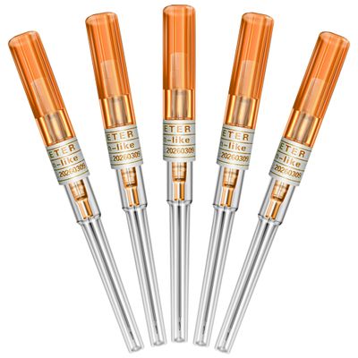 Catheter Piercing Needles - Autdor 5Pcs Catheter Needles 14 Gauge IV Catheter Needles Ear Nose Piercing Needles Stainless Steel Hollow Needles for Ear Nose Lip Tongue Belly Cartilage Piercing Kit