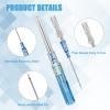 Catheter Piercing Needles - Autdor 5Pcs Catheter Needles 22 Gauge IV Catheter Needles Ear Nose Piercing Needles Stainless Steel Hollow Needles for Ear Nose Lip Tongue Belly Cartilage Piercing Kit view 4
