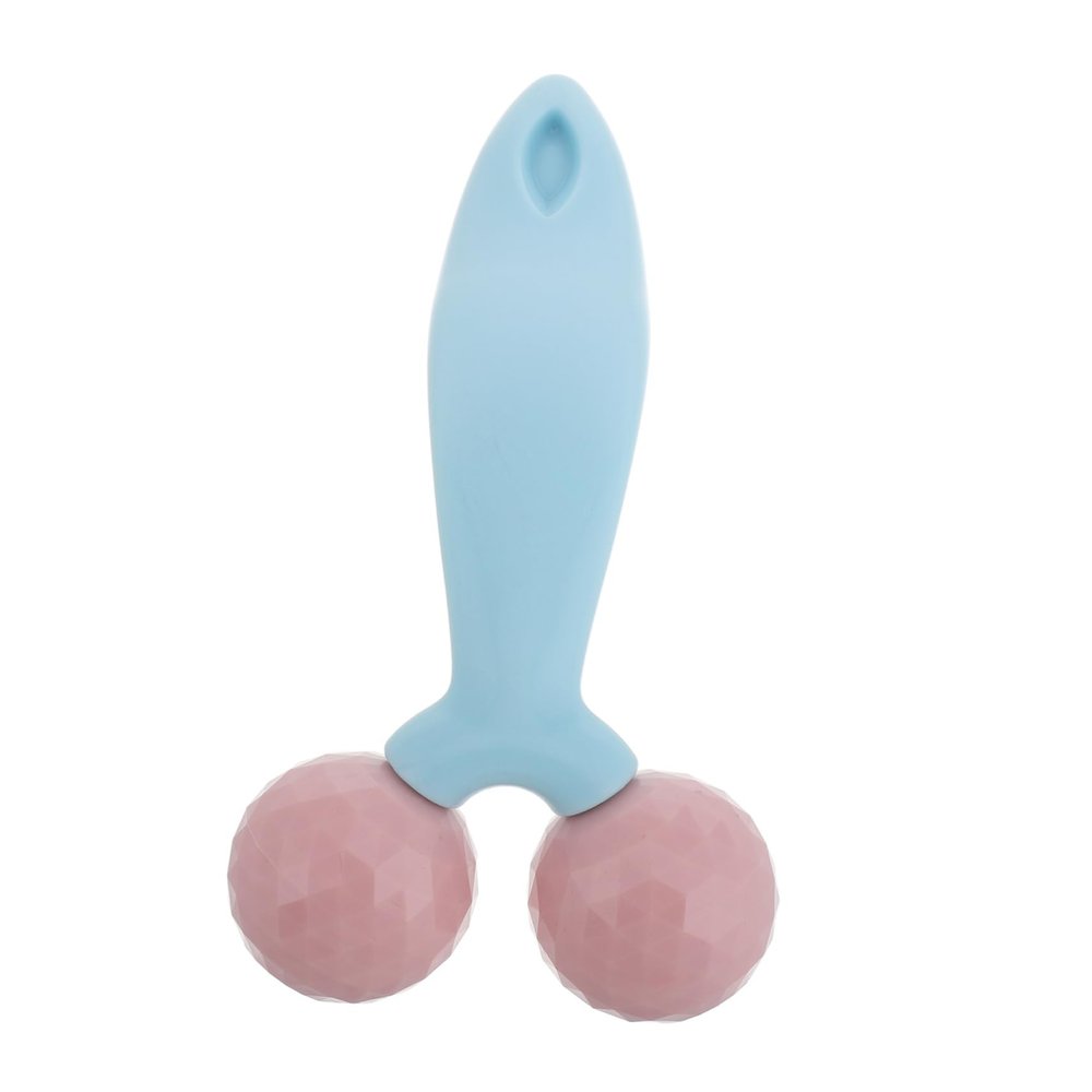 HAPINARY Facial Massager Roller Manual Face Roller for Women Skincare Muscle Relaxation Eye Puffiness Ergonomic Design Portable