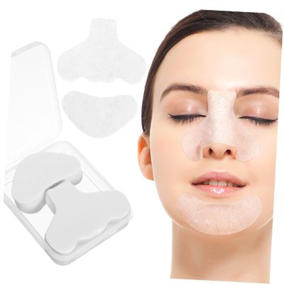 OHPHCALL T Zone Film 200 Pcs Nose Pore Strips Face Patches Chin Cleansing Pads Skin Care