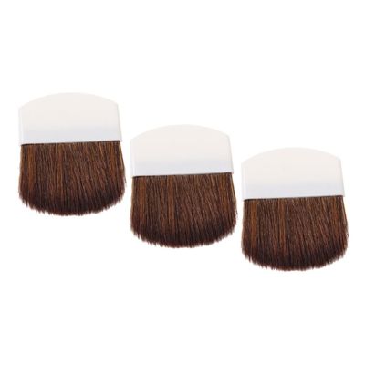 Didiseaon 3Pcs Mini Makeup Brush Soft Bristle Powder and Blush Brushes for Easy Application Compact Design for Travel and Daily Use Plastic Handle Versatile Cosmetic Tool for Women