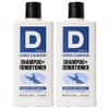 Duke Cannon Supply Co. 2-in-1 Hair Wash - Masculine Scent - Gentle Cleansing Hair Wash For Men - Stimulating Hair Shampoo & Conditioner - Strengthens Hair - Naval Diplomacy - 2 Pack (14 oz) view 1