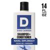 Duke Cannon Supply Co. 2-in-1 Hair Wash - Masculine Scent - Gentle Cleansing Hair Wash For Men - Stimulating Hair Shampoo & Conditioner - Strengthens Hair - Naval Diplomacy - 2 Pack (14 oz) view 2