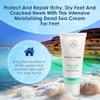 Dr. Mud Dead Sea Mineral Foot Cream For Dry Cracked Feet with Avocado and Olive Fruit Extract, Jojoba Seed Oil and Dead Sea Salt & Minerals view 3