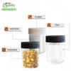 1.25oz Small Clear Glass Jars with White Lids Mini Storage Containers for Lotions Powders Ointments Skincare Beauty Cosmetics Travel Storage Sauces Food (144) view 2