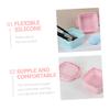Beatifufu Makeup Brush Cleaning Scrubber Brush Cleaning Bowl 2pcs Silicone Mats Drying Net view 2