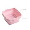 Beatifufu Makeup Brush Cleaning Scrubber Brush Cleaning Bowl 2pcs Silicone Mats Drying Net view 3