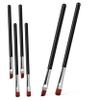 Beatifufu 6pcs Eyebrow Brush Angled Flat Brushes for Precise Eyebrow Makeup Easy to Use Lightweight for Filling and Shaping Brows for Women Beauty Routine view 1