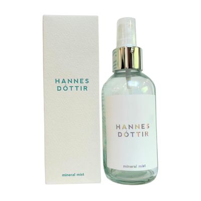 Hannes Dttir Icelandic Mineral Mist Luminizing Toner: Calms, hydrates, Reduces Redness, Promotes Collagen Production & Sets Makeup