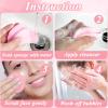 240 Pieces Facial Sponge Compressed,Professional Makeup Removal Sponge Pad,Round Face Cleaning Sponge for Spa,Exfoliating,Mask view 4