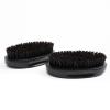Boar Bristle Beard Brush Curved Handle Beard Shaving Brush For Beard Soften & Birthday Men view 3