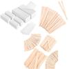 EWVVSS 4 Style 1700 Pcs Waxing Sticks & 600-Count Non Woven Wax Strips for Hair Removal view 1