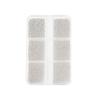 Zaviftie 6 Grids/Box Professional Nail Art Stainless Steel Mini Metal Mini Caviar Nail Bead 3D Decoration DIY Jewelry Accessories (silver) view 1