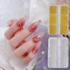 Zaviftie 6 Grids/Box Professional Nail Art Stainless Steel Mini Metal Mini Caviar Nail Bead 3D Decoration DIY Jewelry Accessories (silver) view 2
