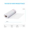 960 Pcs Paraffin Wax Liners for Hands and Feet, 11in x 17in x 13mic, Disposable Plastic Bags for Wax Therapy, Spa, and Home Use  Printed with Caution Label view 2