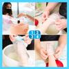 960 Pcs Paraffin Wax Liners for Hands and Feet, 11in x 17in x 13mic, Disposable Plastic Bags for Wax Therapy, Spa, and Home Use  Printed with Caution Label view 3