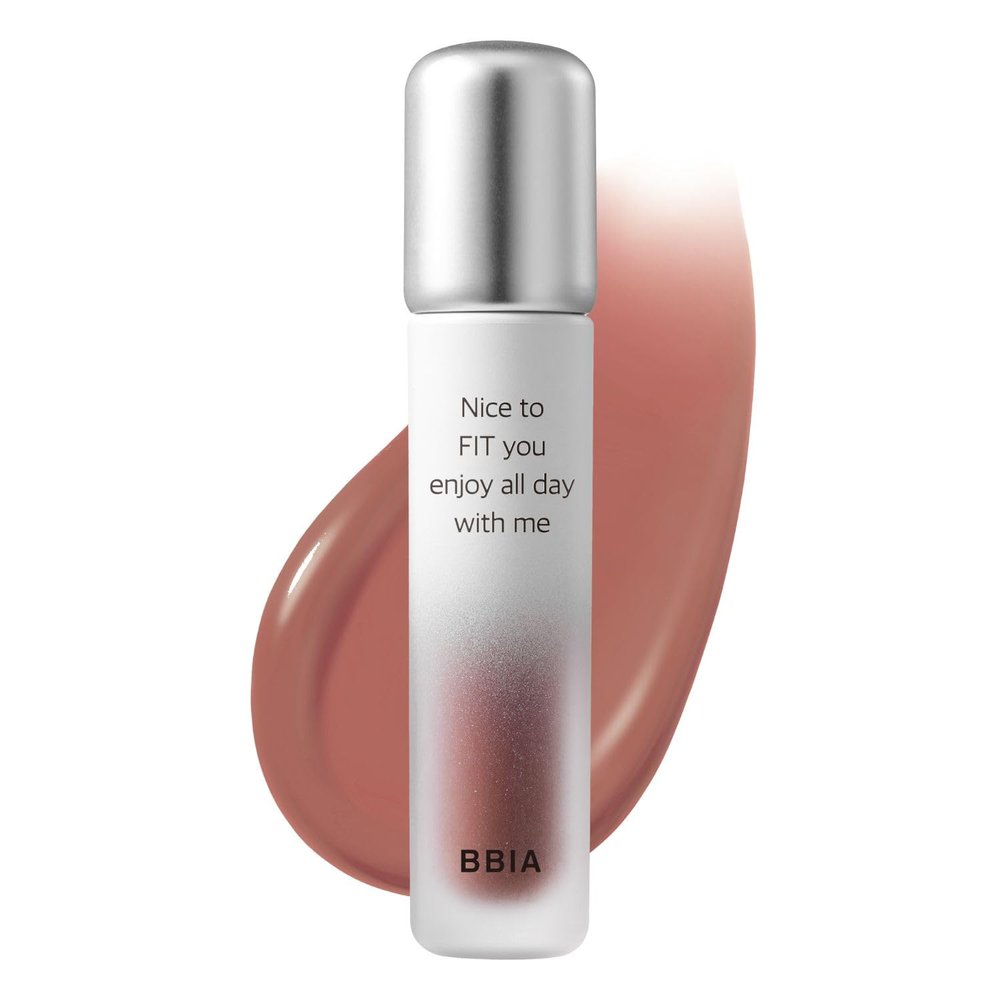 BBIA Air Fit Tint - Ultra Adherent Fixing Lip Stain Long-Lasting Lightweight High Pigment Clear Colors Non-Smudging Airy Velvet Matte Finish Korean Daily Makeup Lip Tint (02 SO SWEET, Pack of 1)
