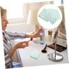BIUDECO 100pcs Cosmetic Makeup Disposable Hand Pu for Travel Highlighter Makeup Accessories Random Style view 4