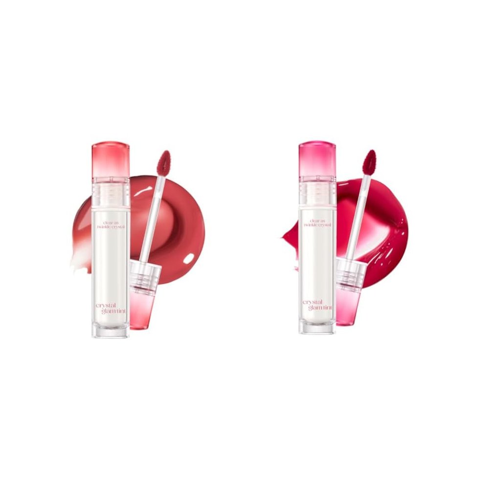 CLIO Crystal Glam Tint 01 Vintage Apple + 05 Fresh Cherry