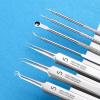 Acssart Blackhead Tools, Acssart Stainless Steel Blackhead Remover Tool Kit, Acssart Blackhead Removal Tools, Loyaltyness Tweezers, Professional Facial Blackhead Remover Tweezers (A) view 2