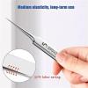 Acssart Blackhead Tools, Acssart Stainless Steel Blackhead Remover Tool Kit, Acssart Blackhead Removal Tools, Loyaltyness Tweezers, Professional Facial Blackhead Remover Tweezers (A) view 4
