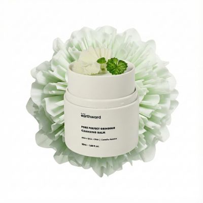 EARTHWARD Pore Perfect Grinding Cleansing Balm I Korean gentle make up remover I excellent for eye makeup I waterproof makeup I pore cleansing I blackheads I oil control