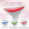 3-in-1 Portable Face and Neck Massager Tool with LED, Red Light Therapy, Vibration & Thermal Functions for Skin Care, Lifting & Firming, Galvanic Facial Machine. view 2