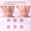 3-in-1 Portable Face and Neck Massager Tool with LED, Red Light Therapy, Vibration & Thermal Functions for Skin Care, Lifting & Firming, Galvanic Facial Machine. view 3