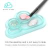 Blackwings Multi-Use Silicone Palette for Makeup, Nail Art, Lashlift & Painting, Cloud Design Style, Reusable Blending Board with Customizable Zones, Portable & Easy Clean for Professionals/DYI view 2