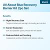 DearKlairs Midnight Blue Barrier Soothing Kit | Activating Drop and Cream Routine Duo for Oily, Troubled, Sensitive Skin, Rapidly calms and Soothe Sensitivity (2.78 Fl Oz (Pack of 1)) view 2