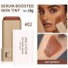 SWETIYOU Beauty Balm Serum Boosted Skin Tint, Foundation Makeup Stick Hydrating Tinted Moisturizer, Lightweight and Buildable Solid Tinted Hydrating Serum Foundation Contour Stick, Natural Finish(02#) view 2