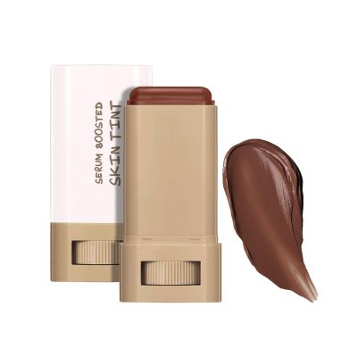 SWETIYOU Beauty Balm Serum Boosted Skin Tint, Foundation Makeup Stick Hydrating Tinted Moisturizer, Lightweight and Buildable Solid Tinted Hydrating Serum Foundation Contour Stick, Natural Finish(01#)
