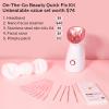 Colorfarm Facial Steamer Skin Care Kit: Face Steamer Home Spa Deep Cleaning Unclogs Pores with 4 Skin Care Tools - Relaxing Self Care Skincare Beauty Gifts for Women (On-The-Go Beauty Quick Fix Kit) view 4