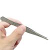 AUXBC 3Pcs 5 Inch Thumb Dressing Forceps, Stainless Steel Multipurpose Tweezer with Serrated Tip, Professional Grade Tissue Tweezers for Medical, Lab, Electronic Repairs and Craft Use view 3