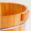 Wood Foot Bath Bucket Adult Heightening Wooden Foot Basin, Household with Lid Foot Bath, Foot Bath, Foot Bath Barrel Household, Covered Foot Bath, Fragrant Fir Foot Bath Barrel, FA view 3