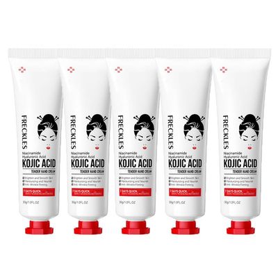   Hand Cream,Quick Acid Hand Cream,  Hand Cream For Women & Girls Hand Cream,Hyaluronic  Tender Cream,Crema De Manos De cido  (5PCS)