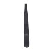 1PCS Eyebrow Tweezers Facial Hair Removal Clip Stainless Steel Flat Slant Tip Eyebrow Eyelash Makeup Tweezer Beauty Tools(Black) view 3