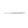 Precision Anti-Static Stainless Steel Eyelash Tweezers Lash Extension Curved Tool Eyebrow Tweezers Watch Tools(New Straight) view 1