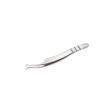 Precision Anti-Static Stainless Steel Eyelash Tweezers Lash Extension Curved Tool Eyebrow Tweezers Watch Tools(New Straight) view 4