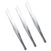 AUXBC 3Pcs 10 Inch Thumb Dressing Forceps, Stainless Steel Multipurpose Tweezer with Serrated Tip, Professional Grade Tissue Tweezers for Medical, Lab, Electronic Repairs and Craft Use view 1